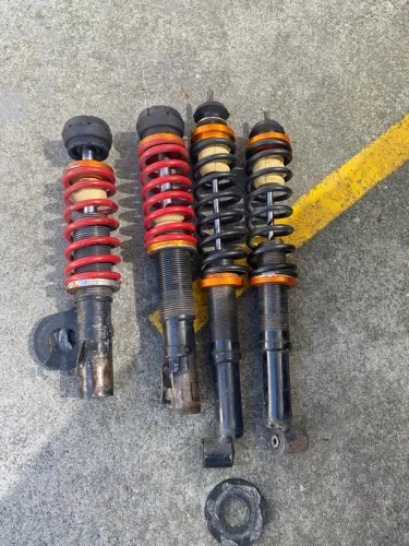 Amortecedores de rosca slim castor vw g5 