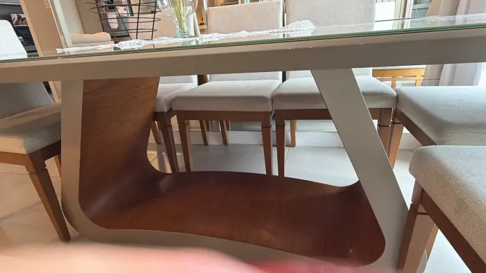 Mesa de jantar 8 lugares