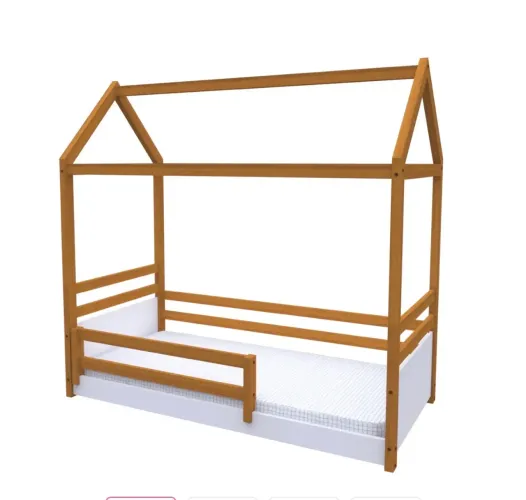 Mini cama montessoriana casinha 