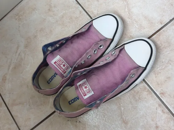 Tênis All Star Roxo 35 sem cadarço incluso
