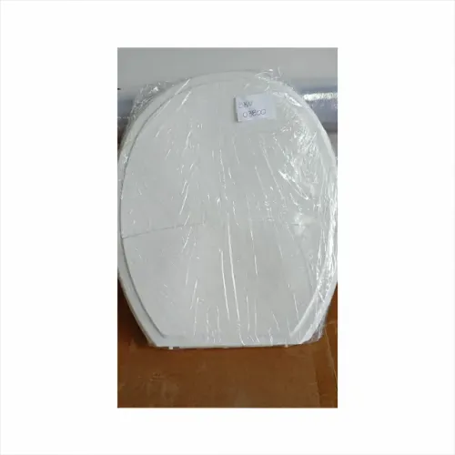 Assento Sanitário Almofadado Oval Uni Branco Metasul