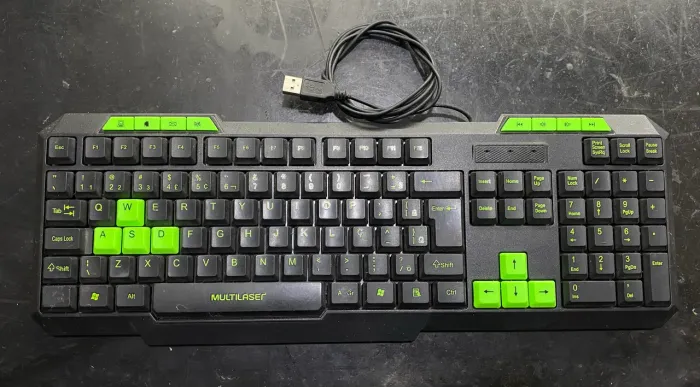 Teclado usb multilaser 