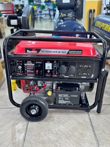 Gerador de Energia 9kva a Gasolina C/ Partida Elétrica 220v Mono - Toyama (Novo)