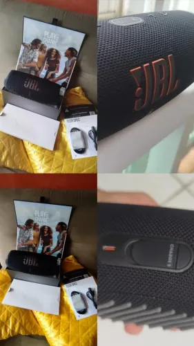 JBL Charge 5 original na caixa, usada uma única vez.
