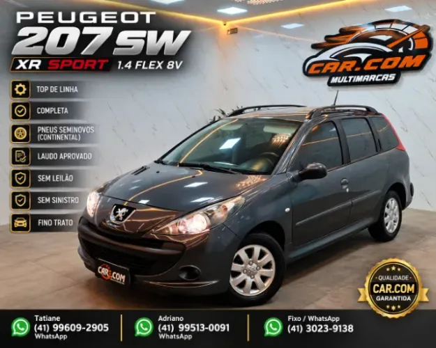 Peugeot 207 SW XR Sport 1.4 Flex 8V 5P 2011