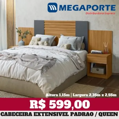 Cabeceira de Casal Ajustável Padrão / Queen (Novo) Entrega Grátis!