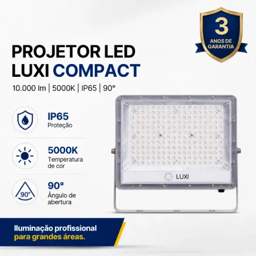 Projetor Led Luxi 100w 127/220v
