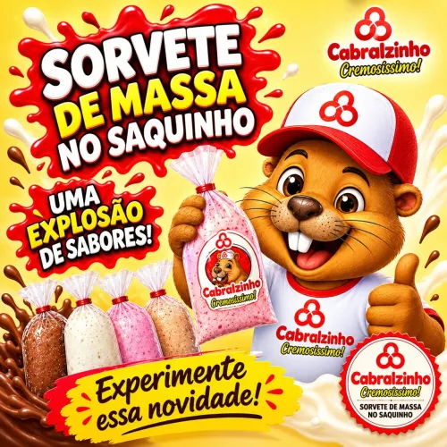 Vendas de sorvete e geladeira