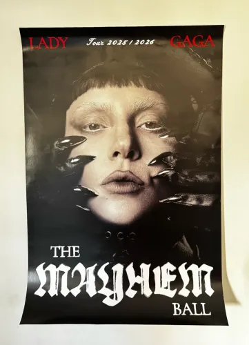 Lady Gaga MAYHEM BALL Poster Oficial
