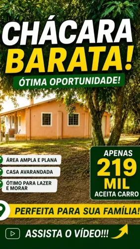 Chácara barata a venda