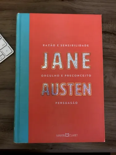 Livro Jane Austen (razão e sensibilidade, orgulho e preconceito e persuasão)