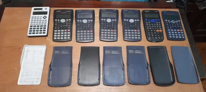 Calculadoras, vendo 7 em bom estado