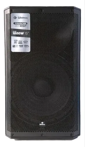 Caixa amplificada Waldman Tc1800 Dsp ativo 15 Pol
