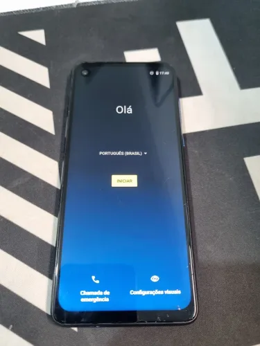 Moto one vision azul safira 