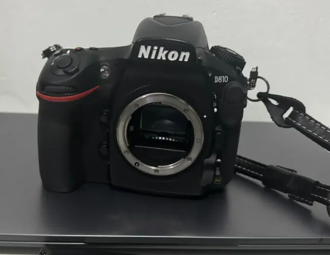 Câmera Nikon d810
