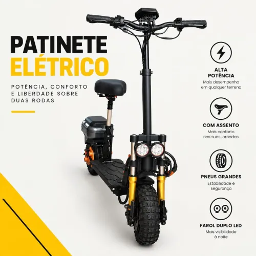 Patinete elétrico - KuKirin M5 Pro + 2 brindes!