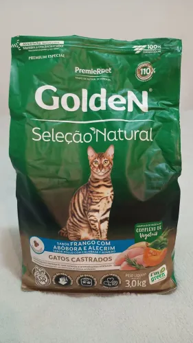 Ração Golden Seleção natural para Gatos