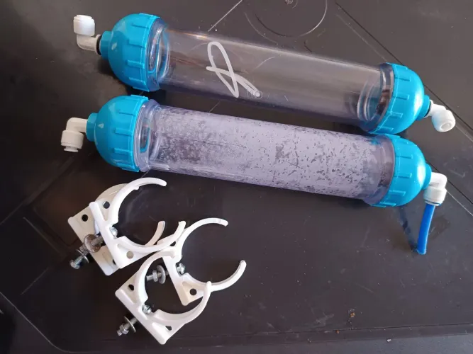 Filtro refil carcaça deionizador osmose reversa aquário