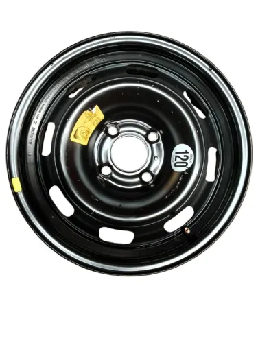 Roda De Ferro Aro 15 Peugeot 307 2011 2012 Preto