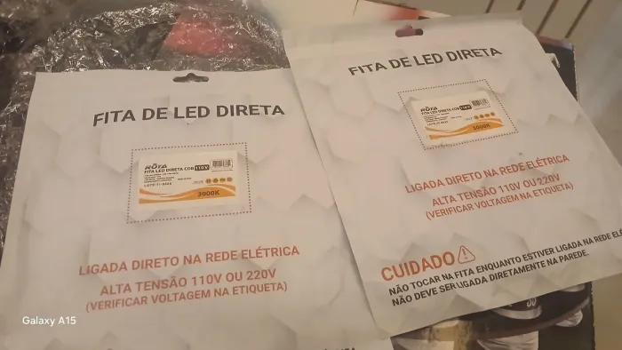 Fita de LED Direta COB (alta tensão 110V