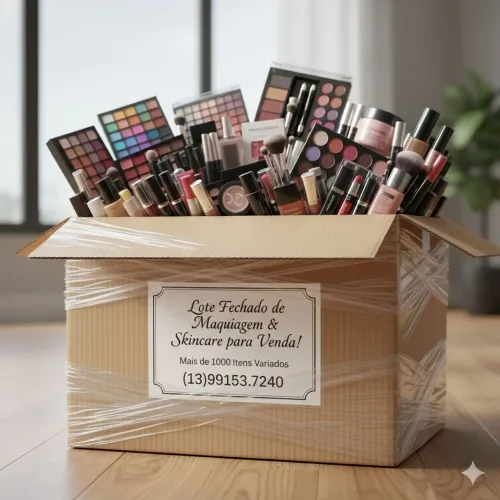 LOTE DE MAQUIAGEM E SKIN CARE PRODUTO DE BELEZA NOVO