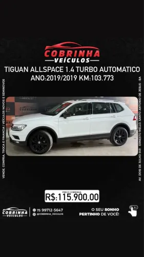 Volkswagen Tiguan Allspac Comf 250 TSI 1.4 Flex 2019