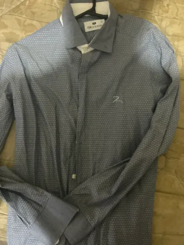 camisa social manga longa, blinclass. Nova, nunca usada.