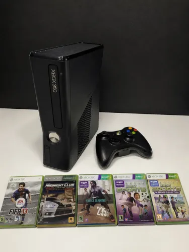 ? Xbox 360 250GB + HD DE 320GB ? Completo e Conservado