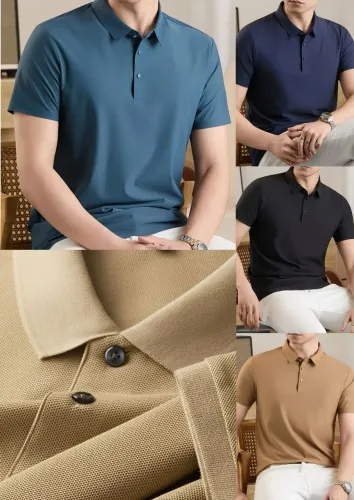 Camisas inteligentes gola polo 