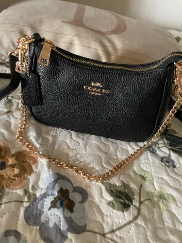 Coach Teri Mini Crossbody Preta (Original)