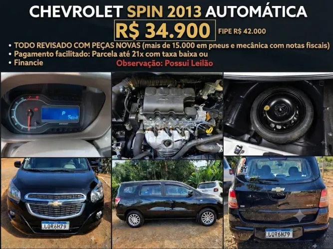 Chevrolet Spin LT 1.8 8V Econo.flex 5P Aut. 2013