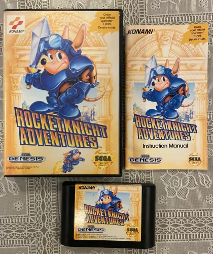 Jogo Mega Drive - Rocket Night Adventures