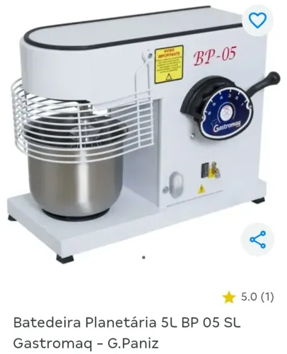 Batedeira Industrial gastromaq 5 L
