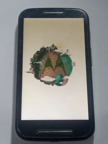 Celular Motorola moto E 4GB funcionando