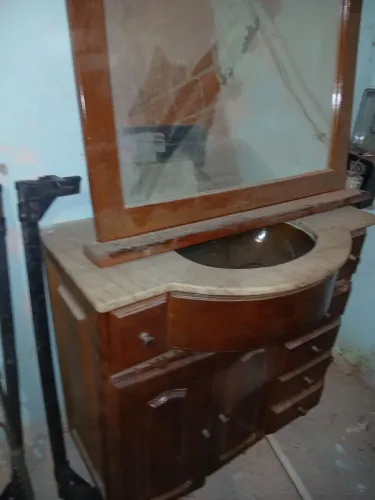 Armário para banheiro completo com camarim