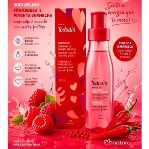 Body Splash Tododia Maçã Caramelada e Baunilha 200ml