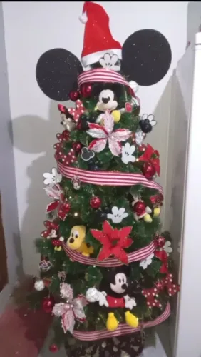 Enfeites natalinos do mickey mouse