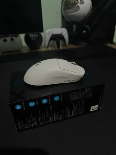 Mouse Logitech G Pro X Superlight - Leia a descrição -