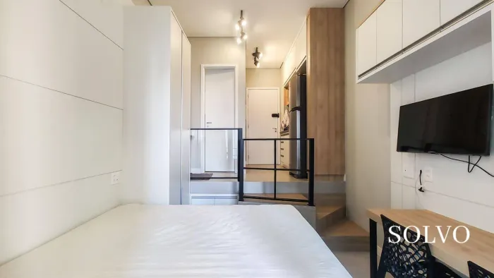Studio com 1 dormitório para alugar, 24 m² por R$ 4.170,00/mês - Higienópolis - São Paulo/