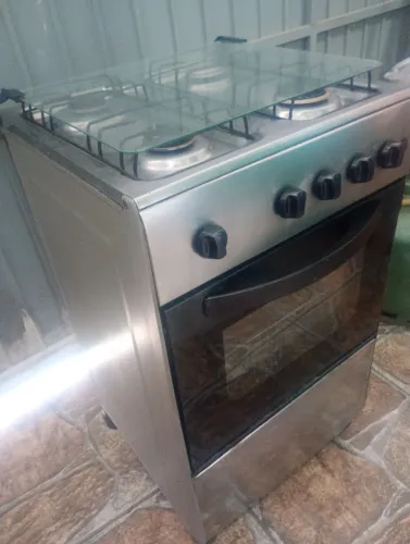 Fogão inox 4 bocas