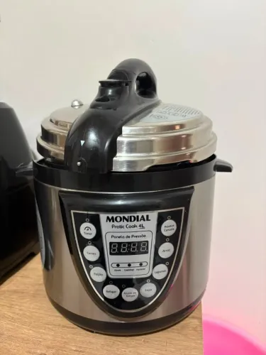 Panela de pressão elétrica - MONDIAL 4 L