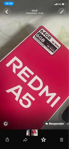 Vendo esse celular  redmi A5