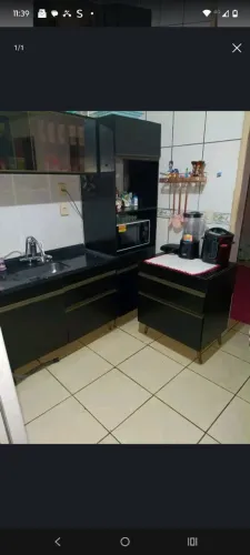 Cozinha com cuba