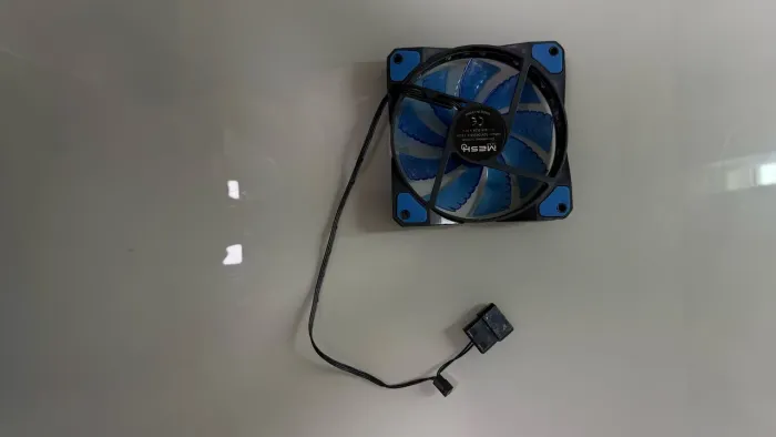 Ventoinha faz gamer azul para pc 
