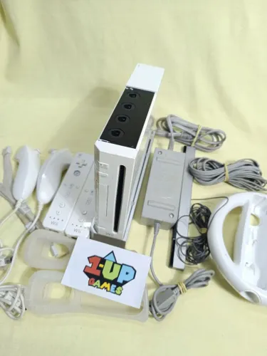 Videogame antigo Nintendo Wii completo original
