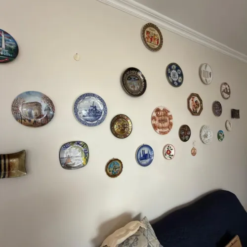 Pratos Decorativos de Parede Comprados em Viagens ! Lindos !