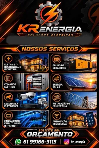 eletrica,redes,segurança eletrônica,automação residêncial e industrial.
