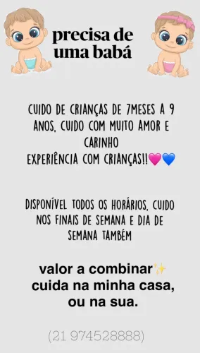 cuida se de crianças