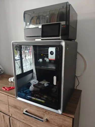 Impressora 3D Anycubic Kobra S1 Combo, apenas 5 dias de Uso