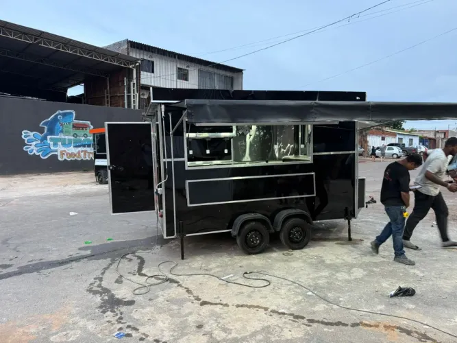 Trailer food truck 
